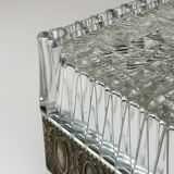 Vintage Crystal Ceiling Lamp, Italy, 1960s