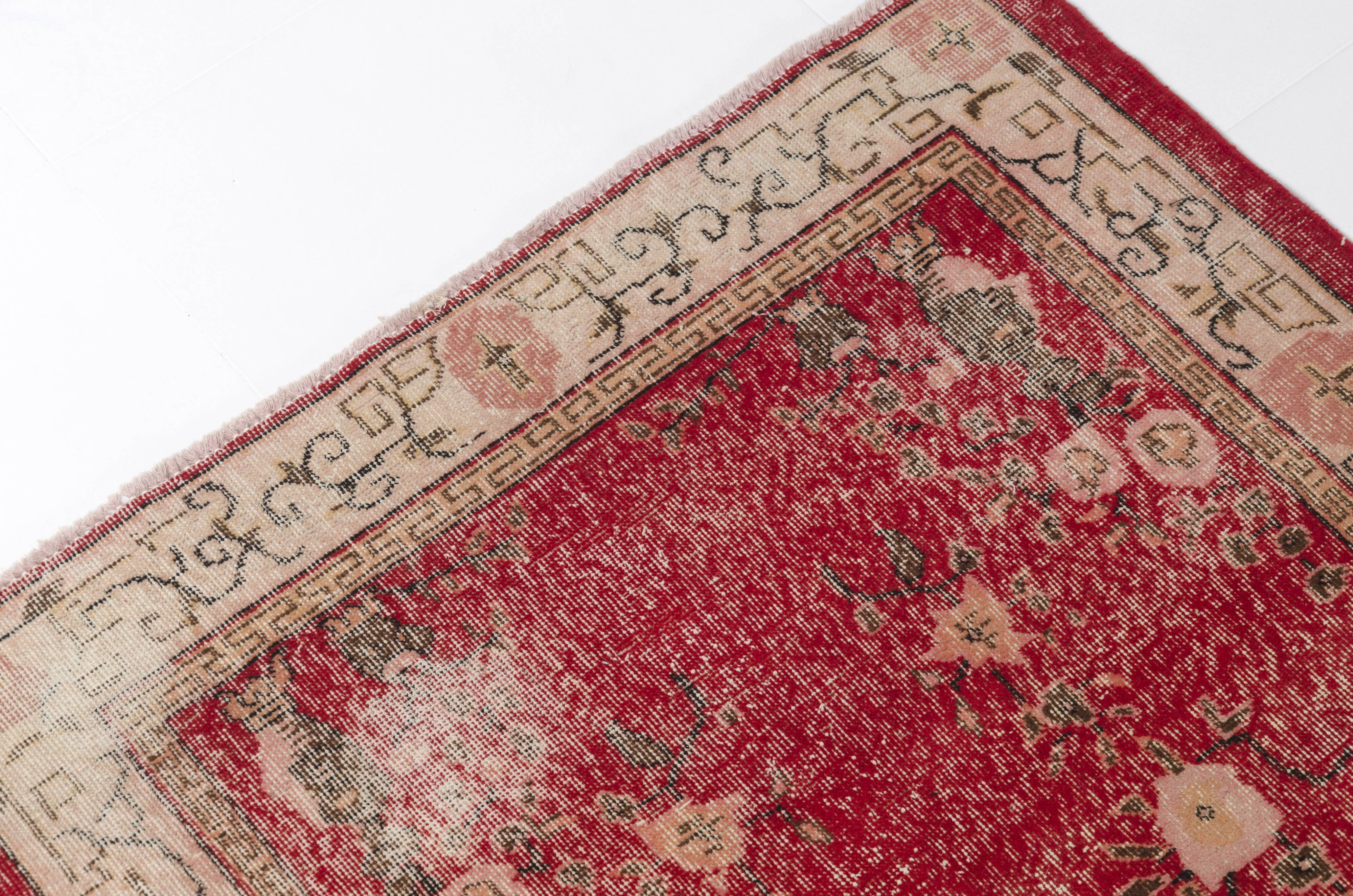Bohemian Anatolian Vintage Rug sku 1091