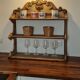 Carved 1900s wall or table shelf