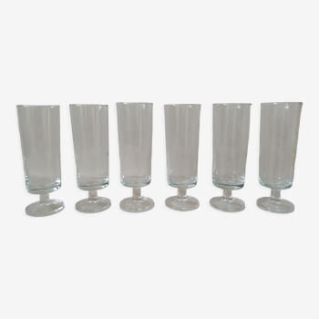 set of 9 Luminarc flutes model Cavalier