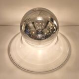 Important table lamp in glass, design by Ornella Noorda, Venini, 1970.