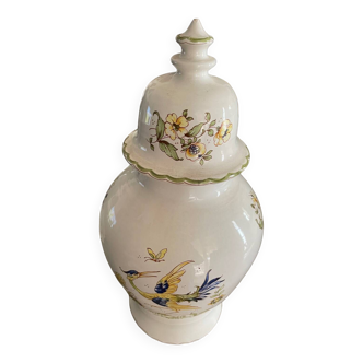 Boizot vase with lid