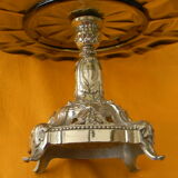 Standing cup in smoked glass