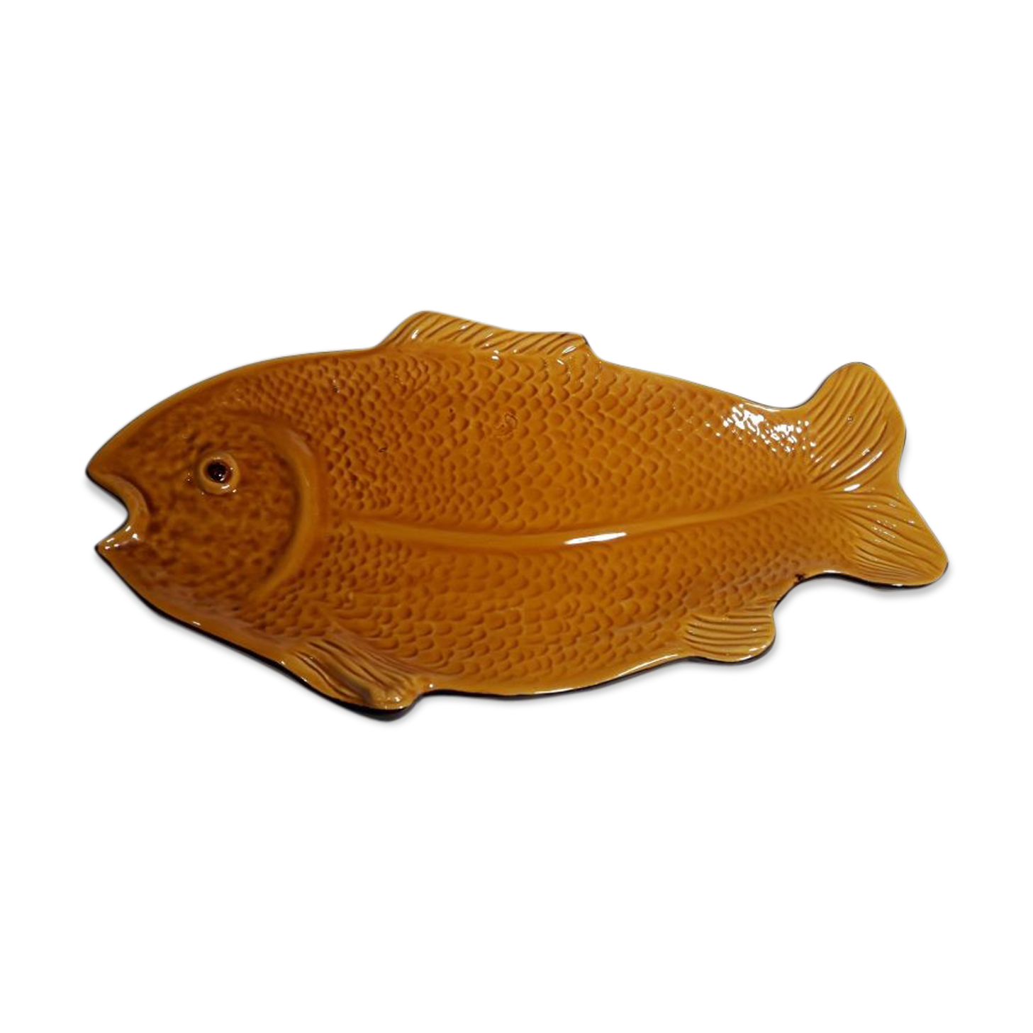 Zoomorphic fish plate Poet Laval