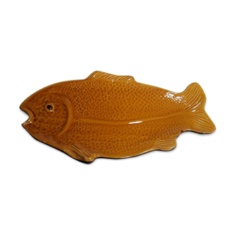 Plat zoomorphe poisson Poet Laval