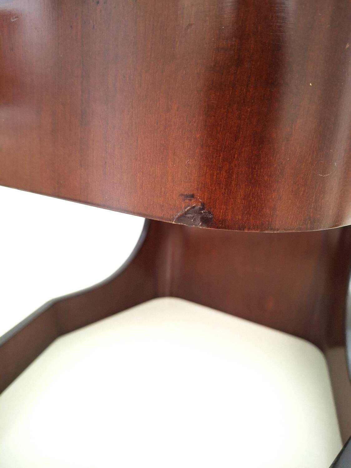 Table basse italienne vintage sur roulettes, années 1970