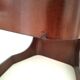 Table basse italienne vintage sur roulettes, années 1970