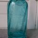 Old blue glass siphon