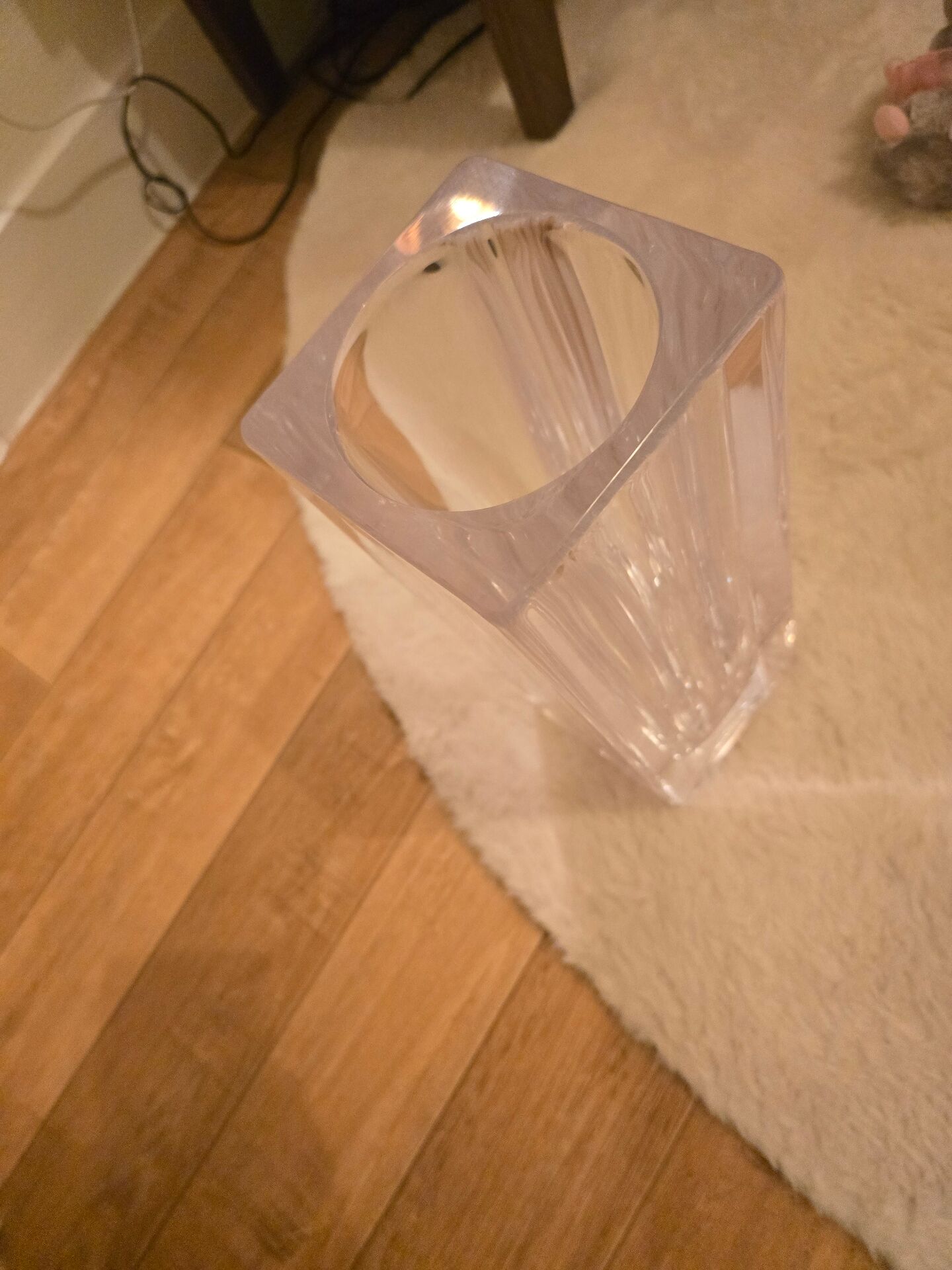 Crystal vase