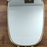 60s gold mirror