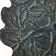 Pretty vintage bronze candle holder