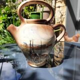Ceramic goat pitcher
