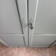 Vintage grey-green wardrobe (renovated)