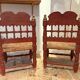 Set of 2 Spanish Armchairs from the 19th Century