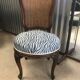 Flying chair in Louis XV style, cane backrest, perfect seat.