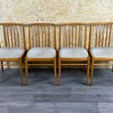 Set of 4 dining chairs 60s 70s