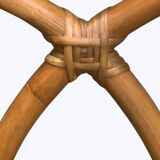 Vintage rattan headboard 1980