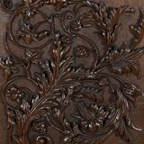 Oratory in solid walnut, Neo-Gothic Renaissance style – Late 19th century