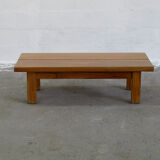 Solid elm coffee table