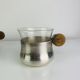 6 Art Deco silver-plated metal and glass cups by Sigg Switzerland