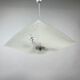 Mid century glass pendant by Napako, Czechoslovakia, 1960's