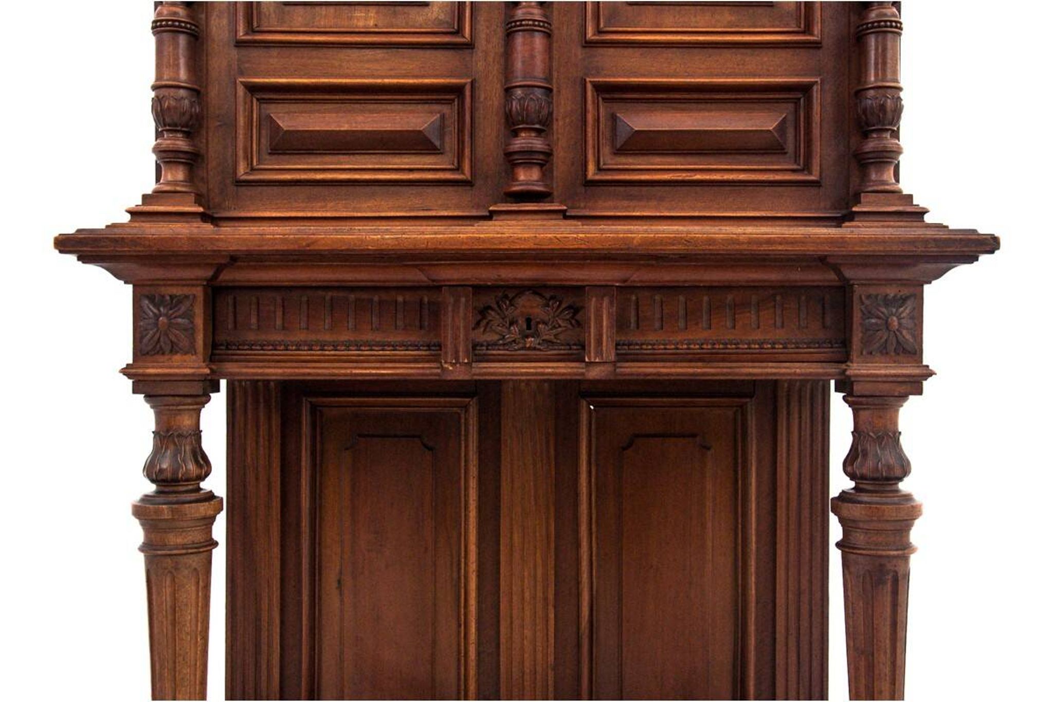 Copy of antique chest of drawers, western europe, circa 1880.