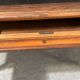 19th century walnut stepped desk
