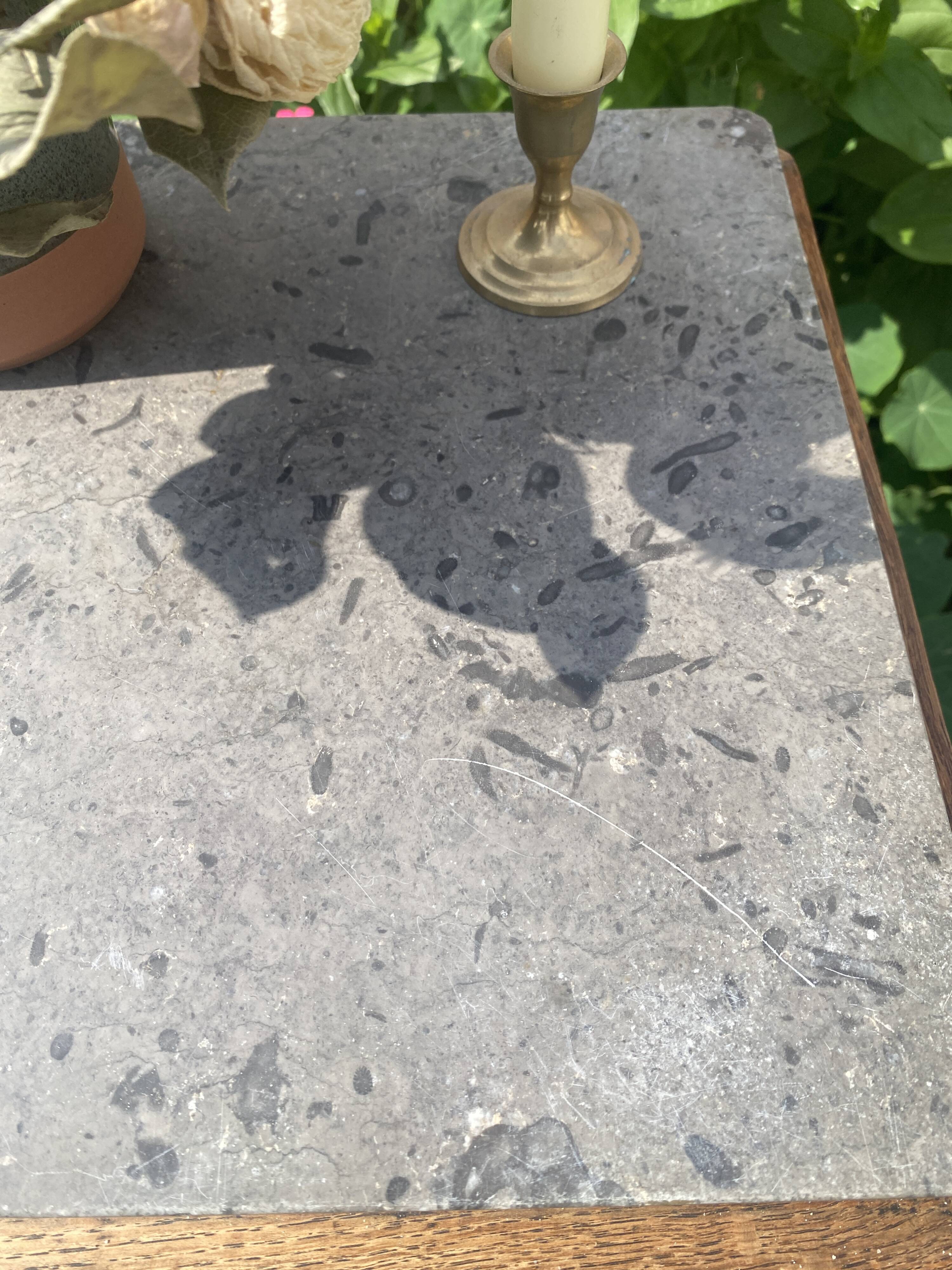 Antique bedside table, Louis Philippe style