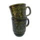 Lot de 2 tasses anglaises vintage