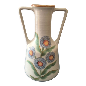 Two-handled stoneware vase from the Capucins, Salins, France