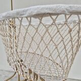 19th century brass rocking cradle from a castle