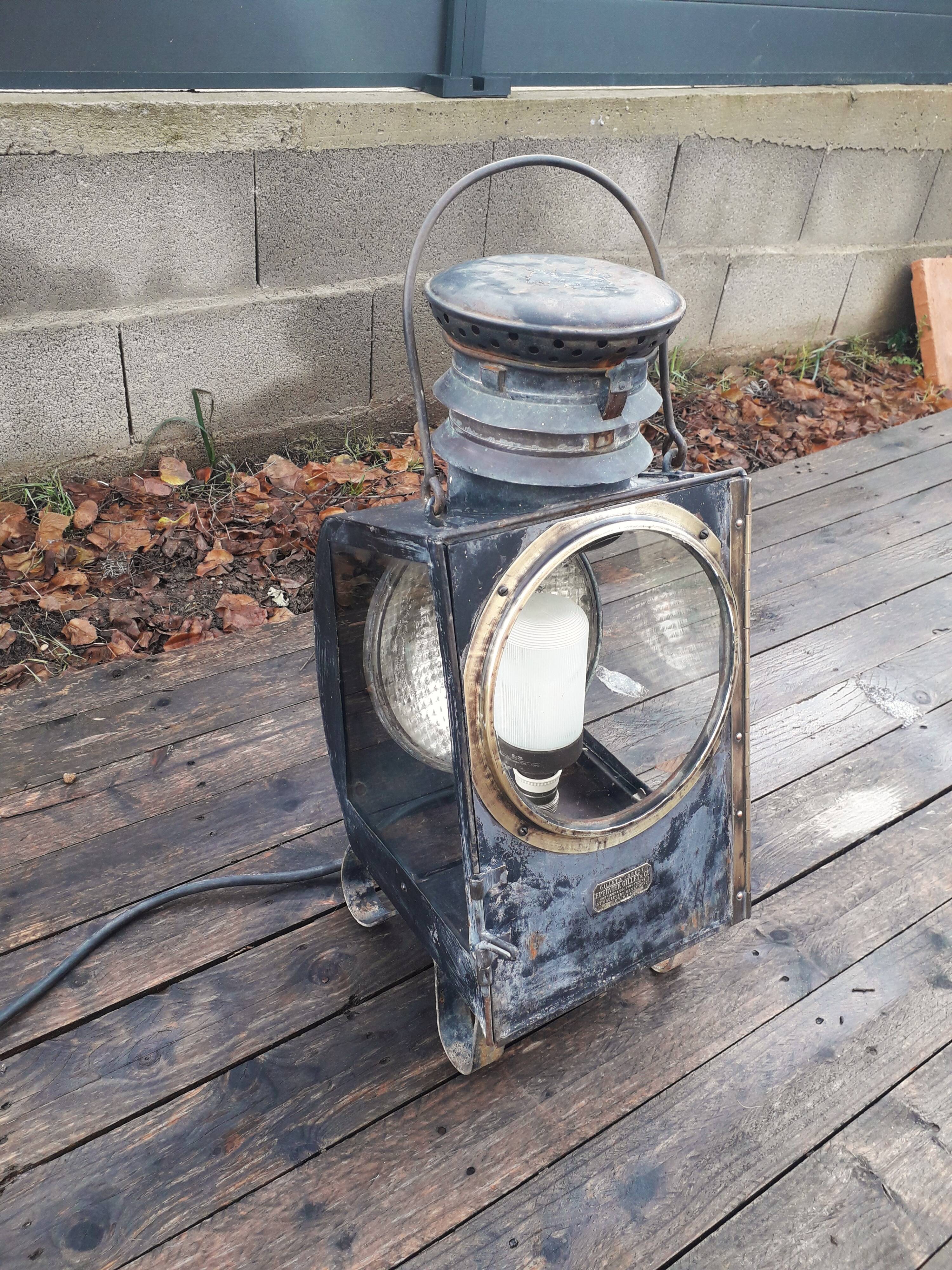 Grosse Lampe SNCF Gillet & Forest 1930