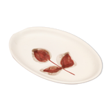 Oval dish Niderviller beech décor