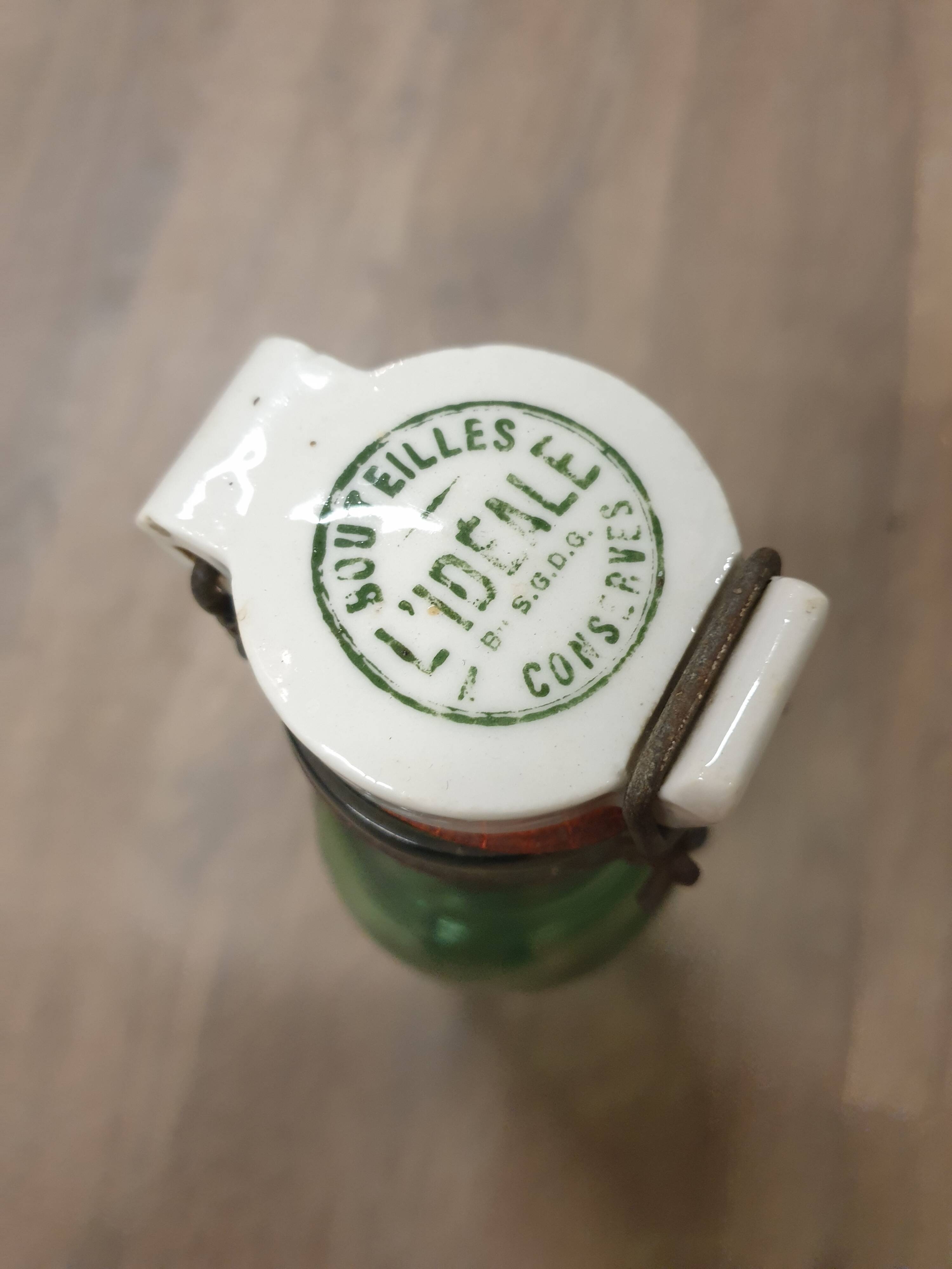 Bouteille en verre