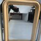 Louis Philippe mirror in wood and parinated stucco, 19th century