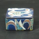Glazed earthenware box signed nils thorsson / 1960-1970 / perfect condition