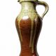 Impressive stoneware jug from the 60s-70s with Japanese ash glaze.