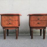 Pair of Art Deco bedside tables