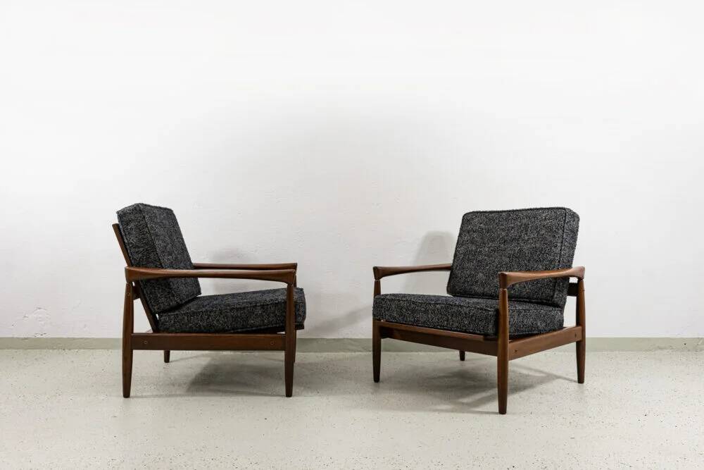 Vintage IKEA "Kolding" armchair by Erik Wørts for IKEA, 1960, pair of 2