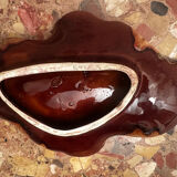 Vintage ceramic bowl / pocket bowl attributed to Vallauris.