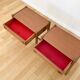 Pair of Scandinavian wooden bedside tables, 1960s