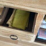 Raw wood sideboard