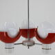 Space Age Chandelier by Napako, Czechoslovakia, 1970s