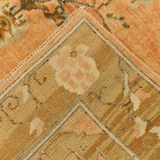 Tapis persan classique pêche et marron 7x10, 204x313 cm