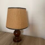 Small wooden lamp