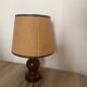 Small wooden lamp