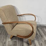 Art Deco Lounge Chair by Jindrich Halabala, 1940s