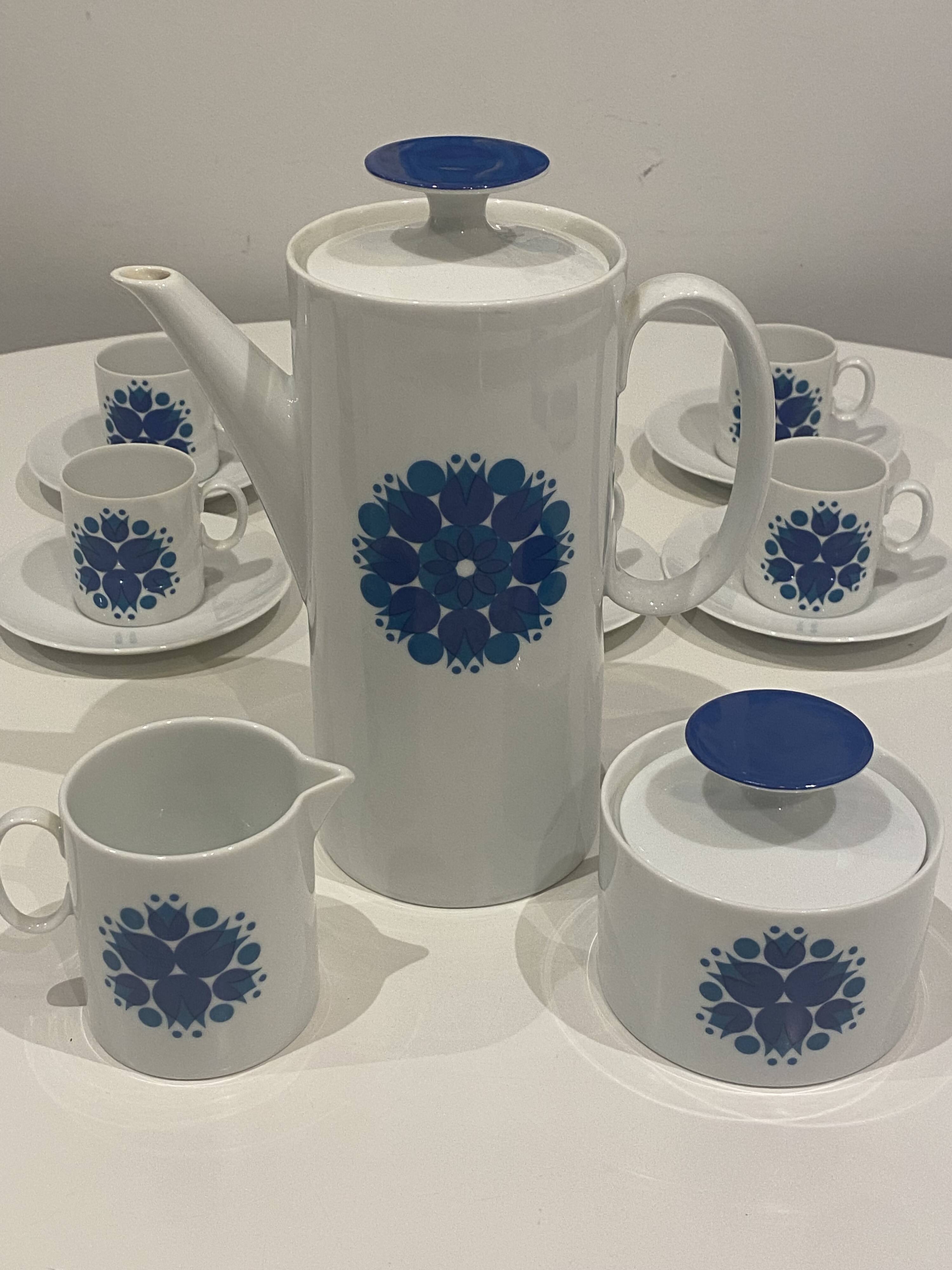 Vintage porcelain coffee service / Thomas - Germany