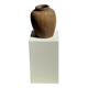 Borneo vase in brown terracotta (2) H35 D23
