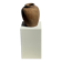 Borneo vase in brown terracotta (2) H35 D23